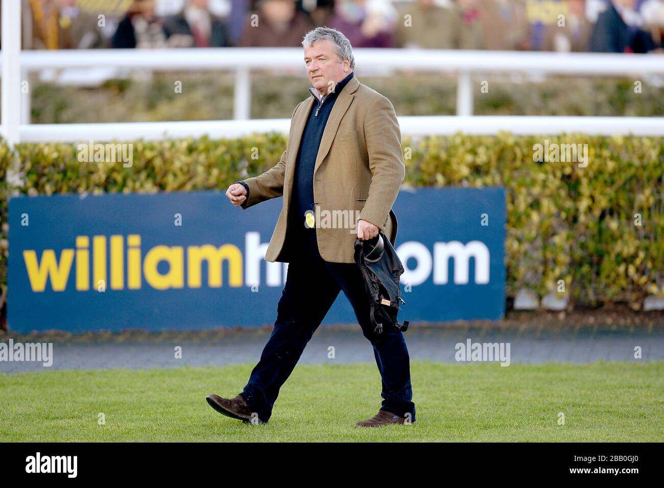 Entraîneur Nigel Twiston-Davies Banque D'Images