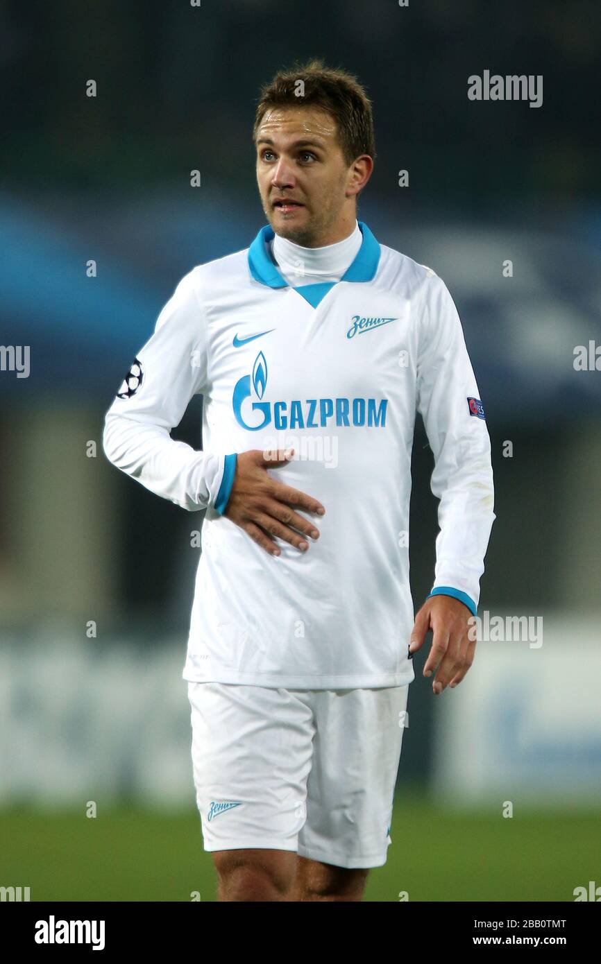 Domenico Criscito, Zenit St Petersburg Banque D'Images