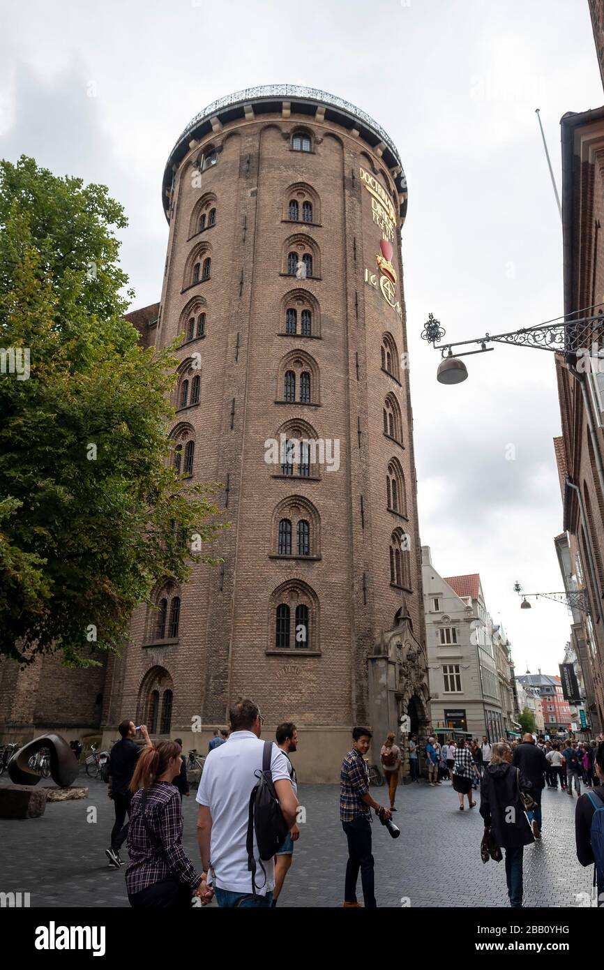 La Tour ronde, anciennement Stellaburgis Hafniens, à Copenhague, au Danemark, en Europe Banque D'Images