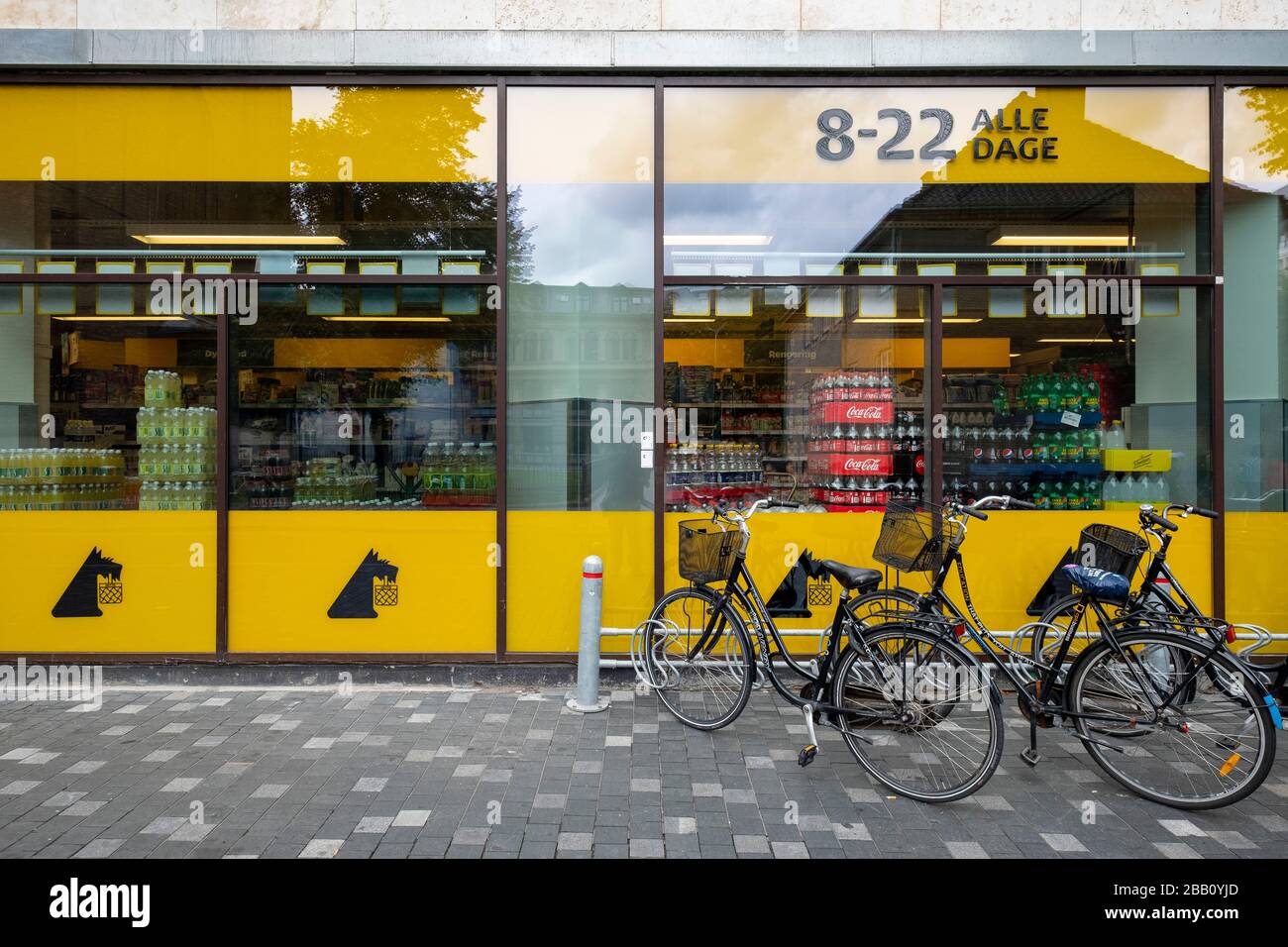 Supermarché netto à Copenhague, Danemark, Europe Banque D'Images