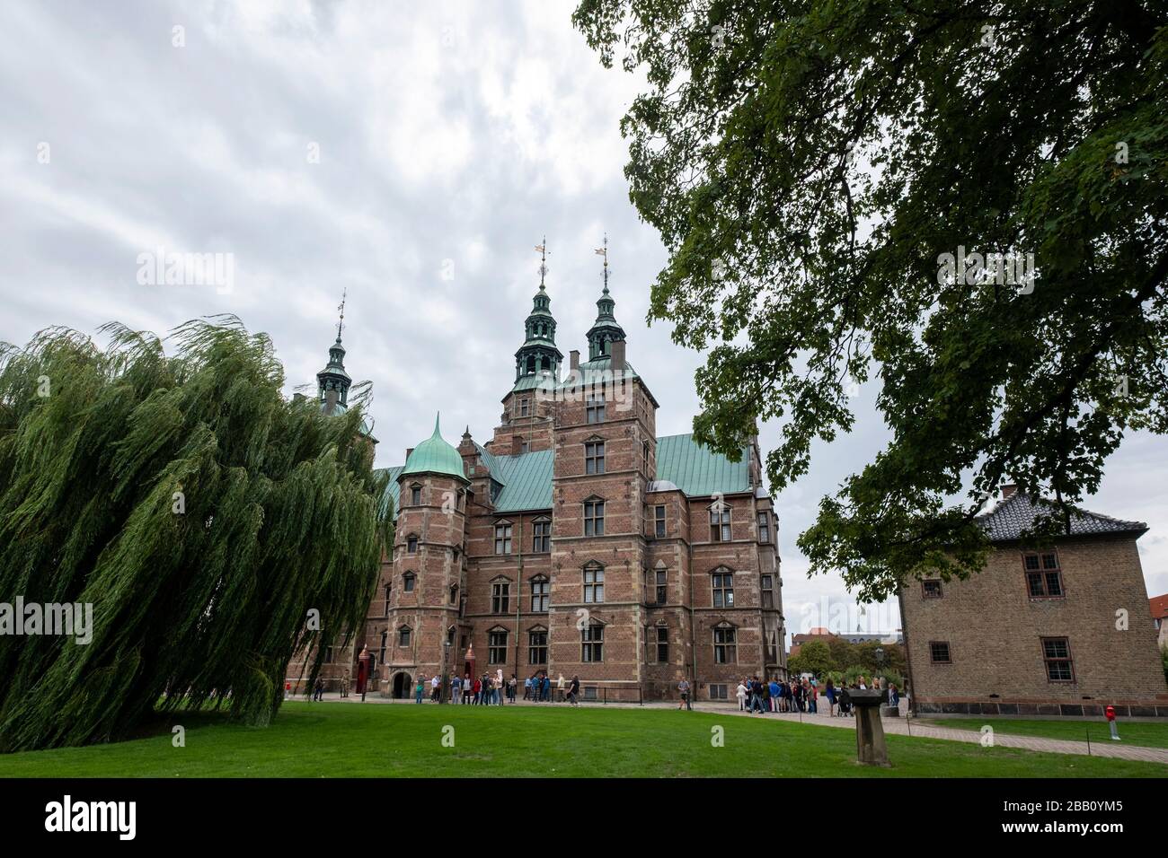 Château de Rosenborg à Copenhague, Danemark, Europe Banque D'Images