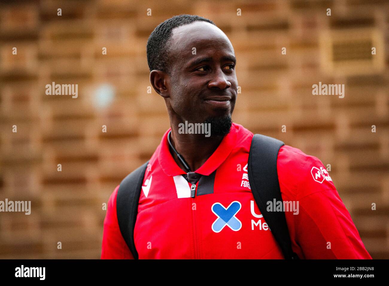 Nottingham Forest's Albert Adomah Banque D'Images