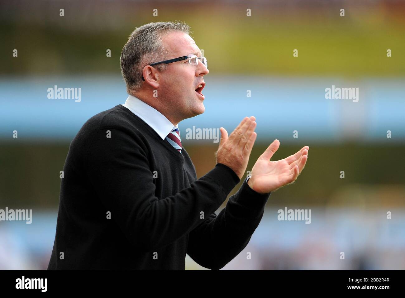 PHOTO DU DOSSIER : Paul Lambert est devenu le directeur de Blackburn Rovers. Paul Lambert, directeur de la Villa Aston ... Soccer - Barclays Premier League - Aston Villa / Liverpool - Villa Park ... 24-08-2013 ... Birmingham ... ROYAUME-UNI ... Crédit photo devrait lire: Joe Giddens/EMPICS Sport. Référence unique n° 17421727 ... Banque D'Images