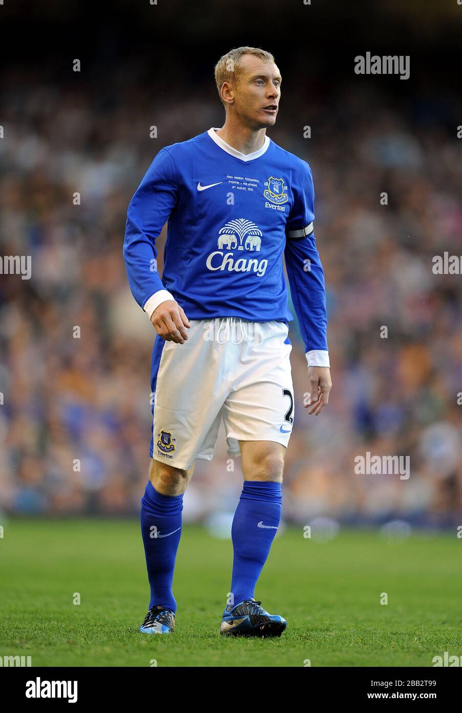 Tony Hibbert, Everton Banque D'Images