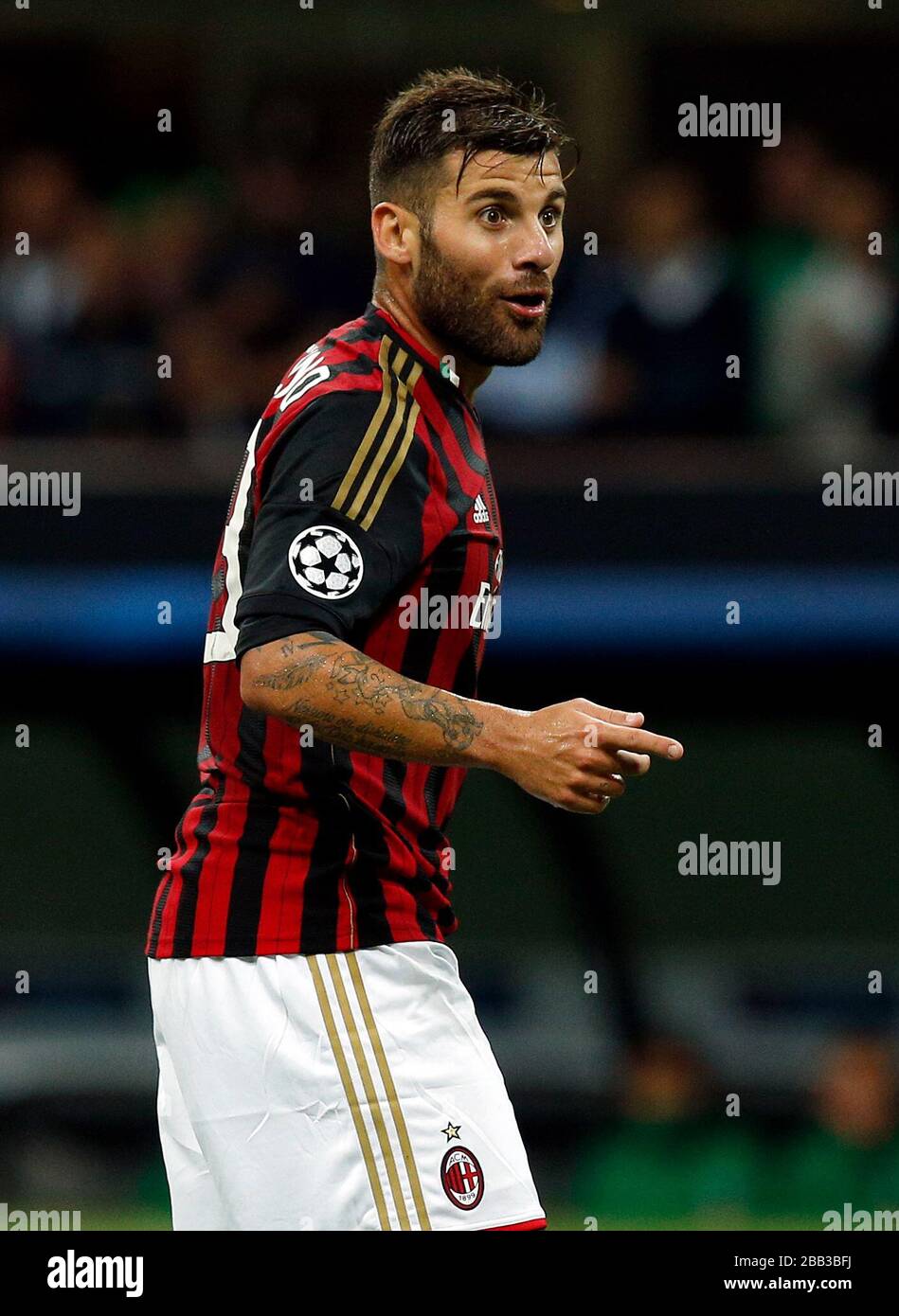 Antonio Nocerino de l'AC Milan Banque D'Images