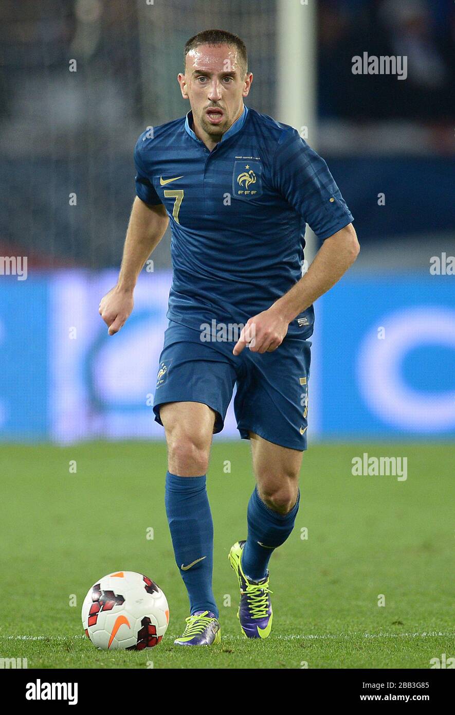 Franck Ribéry, France. Banque D'Images