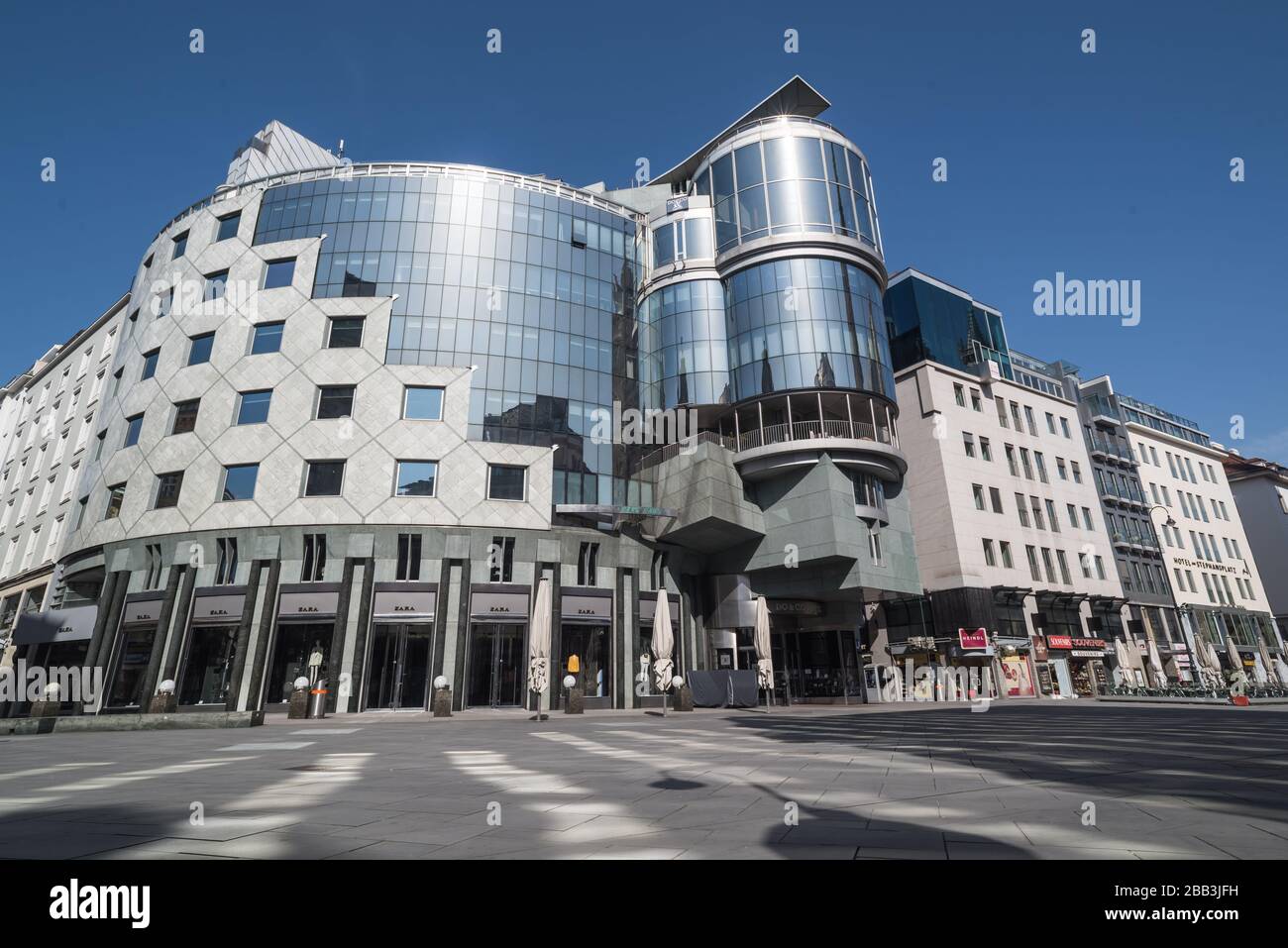 Wien, Haas Haus - Vienne, Haas House Banque D'Images