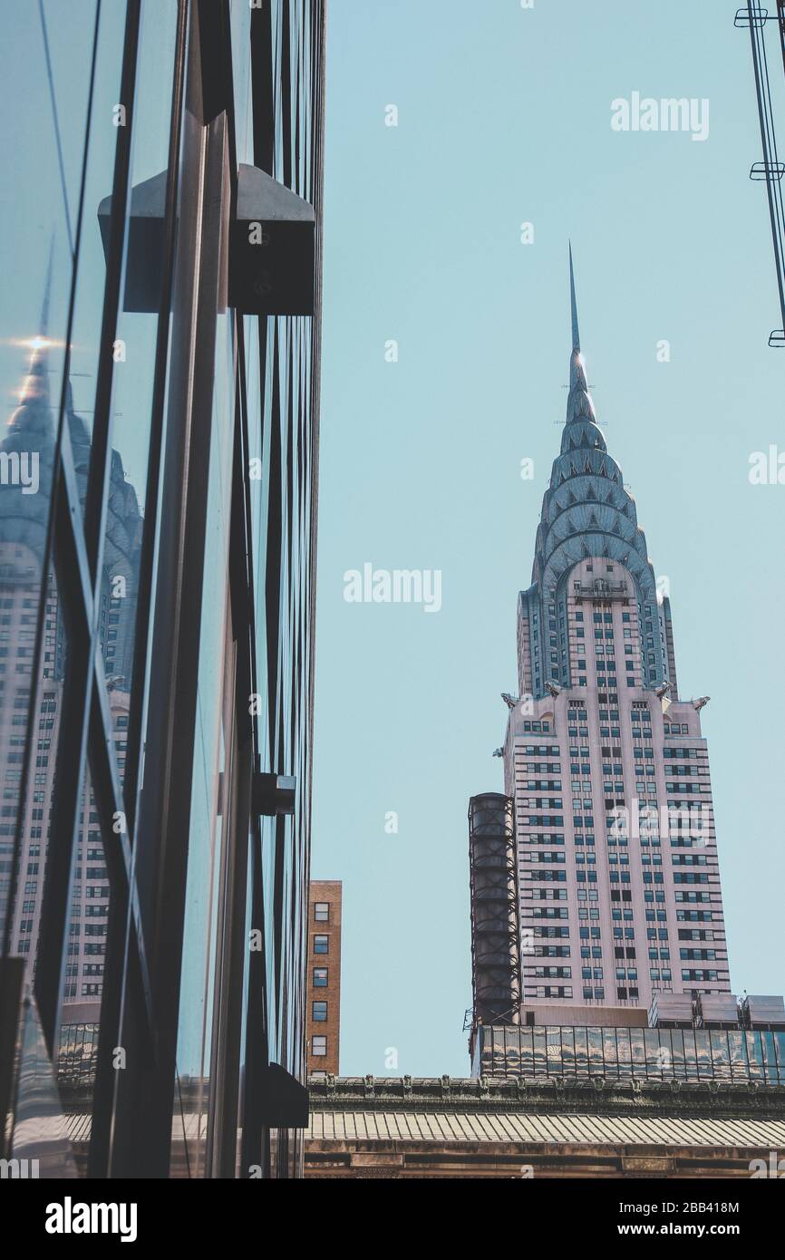 Chrysler Building, New York Banque D'Images