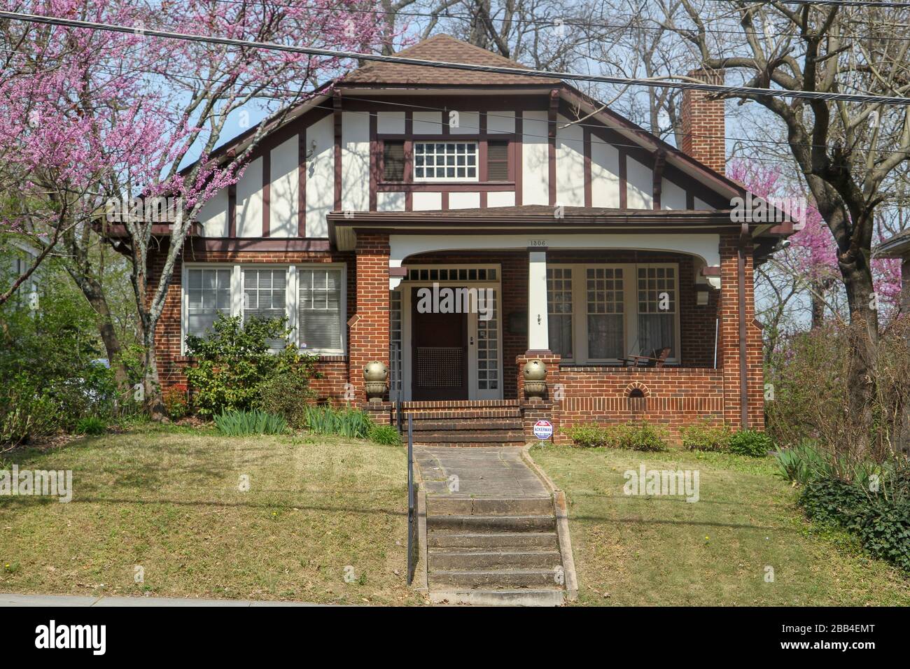 A home in Ansley Park, Atlanta, Georgia, United States Banque D'Images