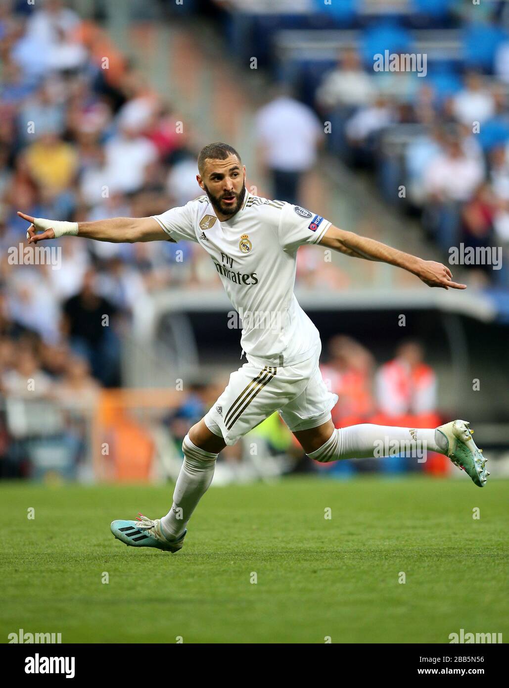 Karim Benzema du Real Madrid Banque D'Images