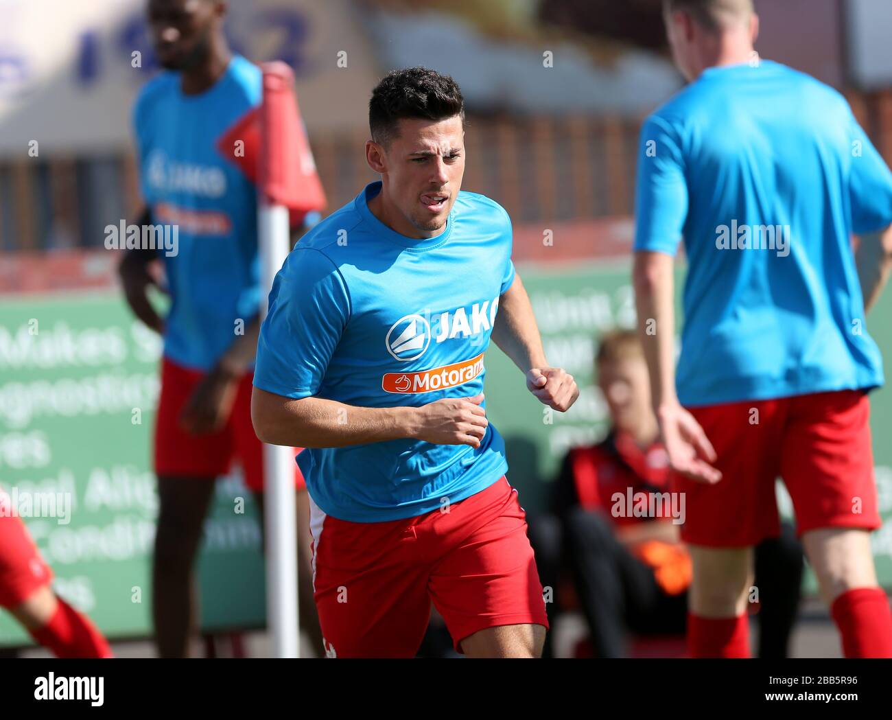 Kidderminster Harriers' Ed Williams Banque D'Images