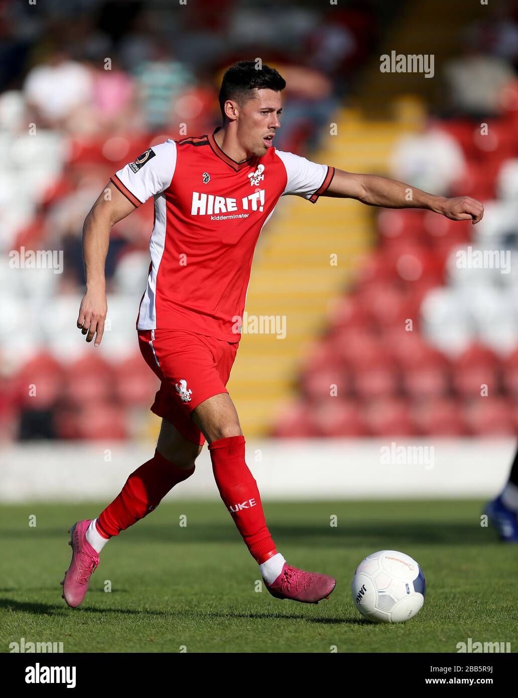 Kidderminster Harriers' Ed Williams Banque D'Images