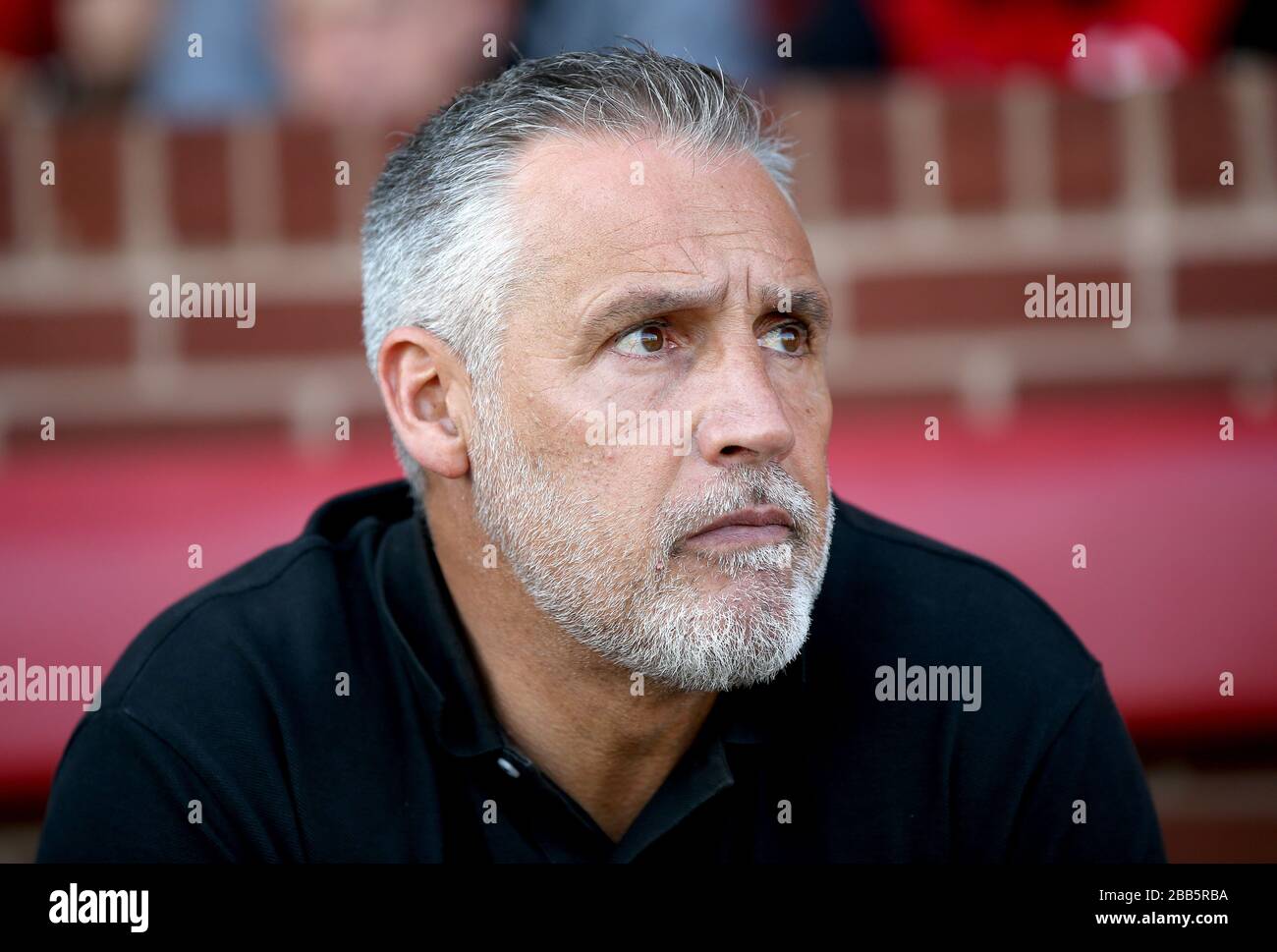 Kidderminster Harriers, gestionnaire John Pemberton Banque D'Images