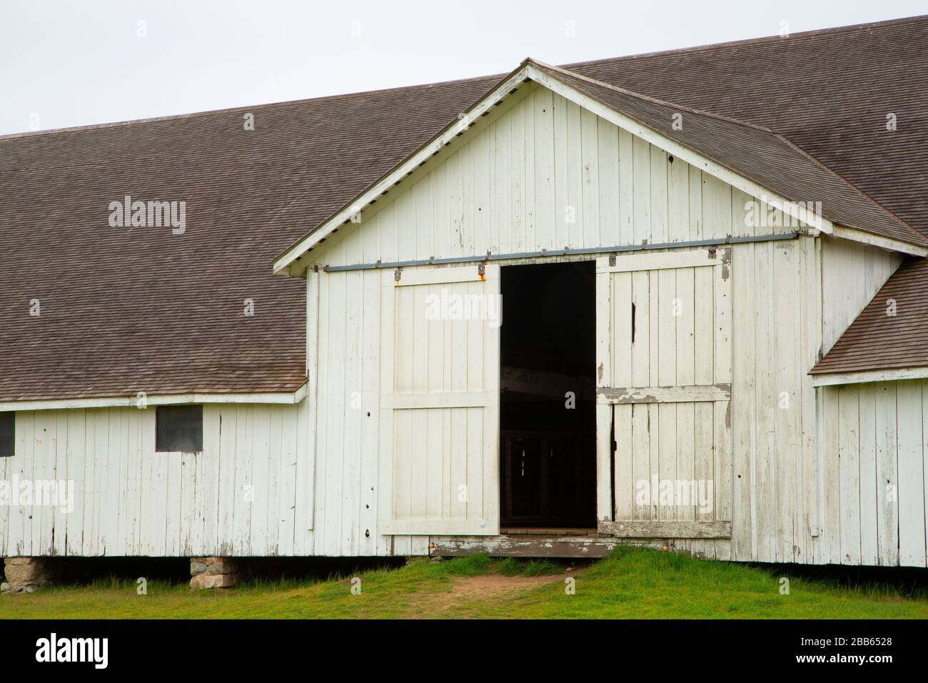 Pierce point Ranch Hay Barn, point Reyes National Seashore, Californie Banque D'Images