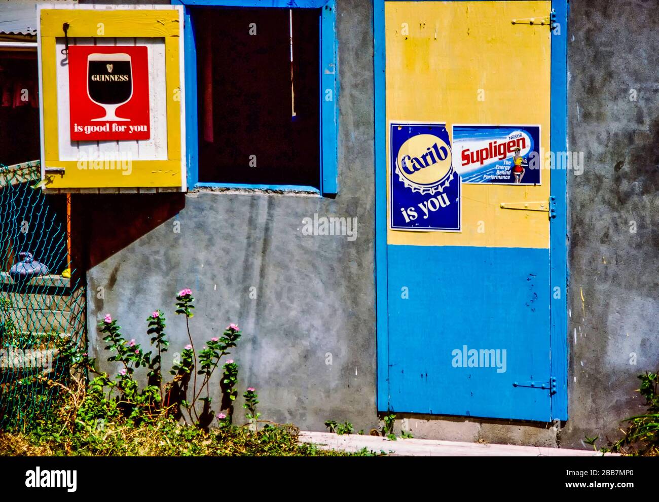 Magasin de bord de route Banque D'Images