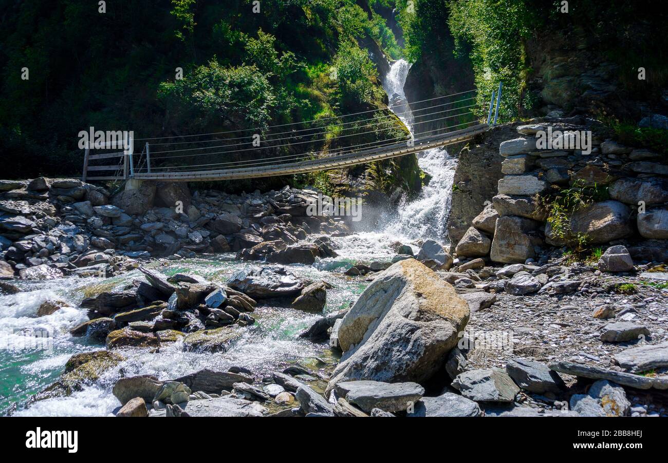 Kolm Saigun dans la vallée de Rauris en Autriche Banque D'Images