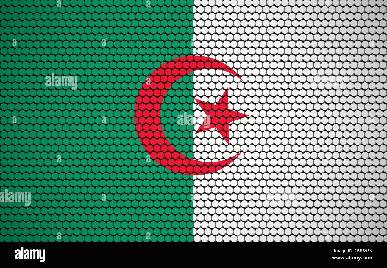 Drapeau abstrait de l
