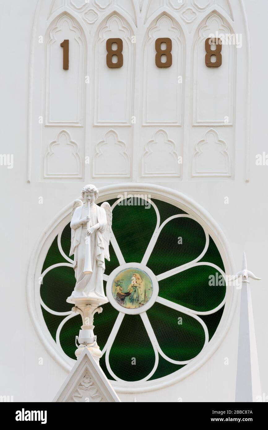Église notre-Dame de Lourdes dans le quartier arabe, Singapour, asie Banque D'Images