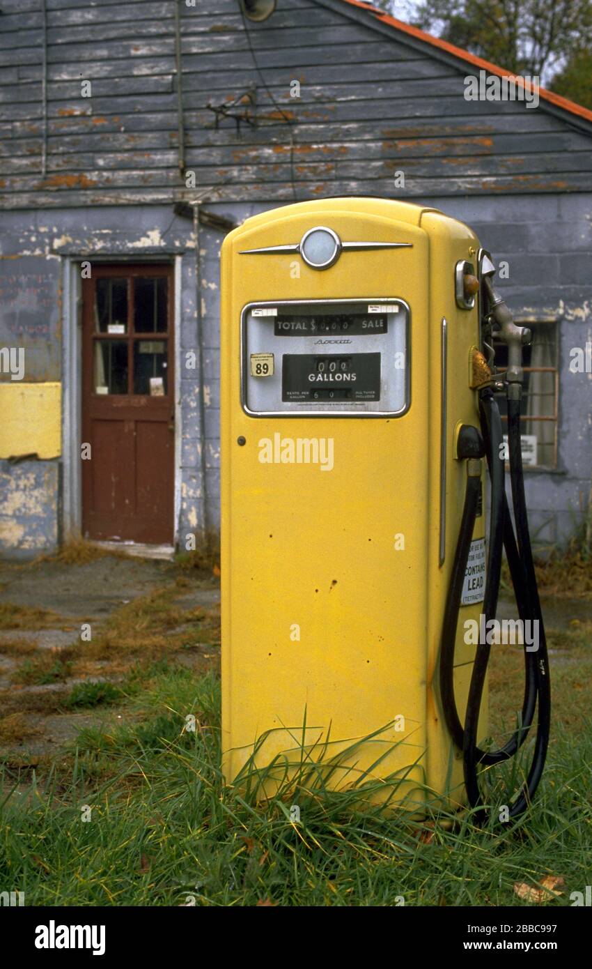 Quand un gallon de gaz coûte 60 cents Banque D'Images