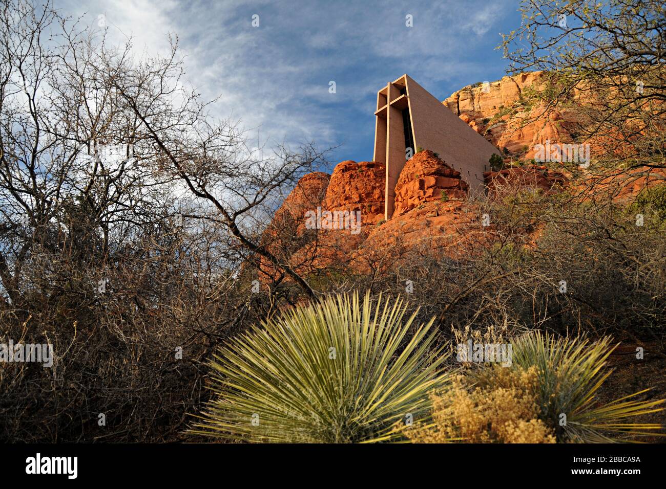Chapel of the Holy Cross, Sedona, Arizona, USA Banque D'Images