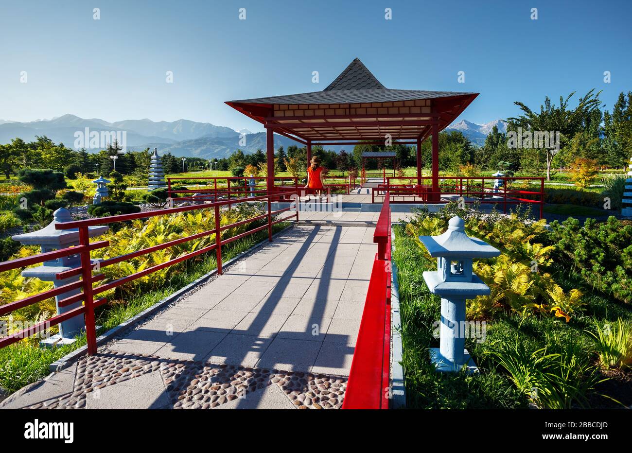 Billet, femme, d'Asie, d'Asie, l'architecture, le tourisme, palace, temple, monument, l'émerveillement, la découverte, l'aventure, vacances, maison de vacances, monde, beau, Banque D'Images