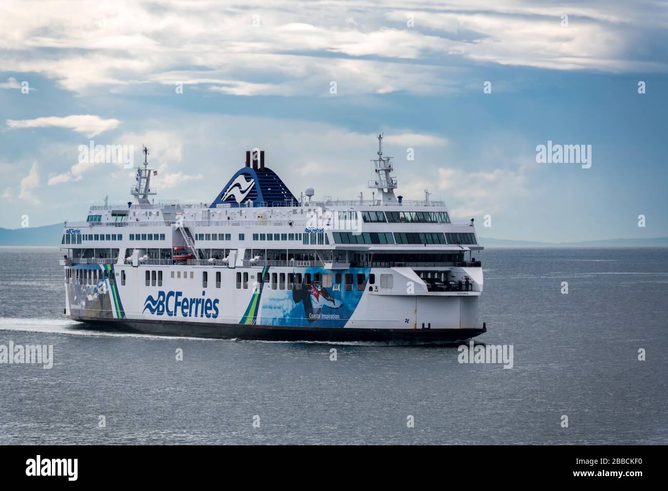 BC Ferries, de Vancouver à Victoria, en Colombie-Britannique, au Canada Banque D'Images