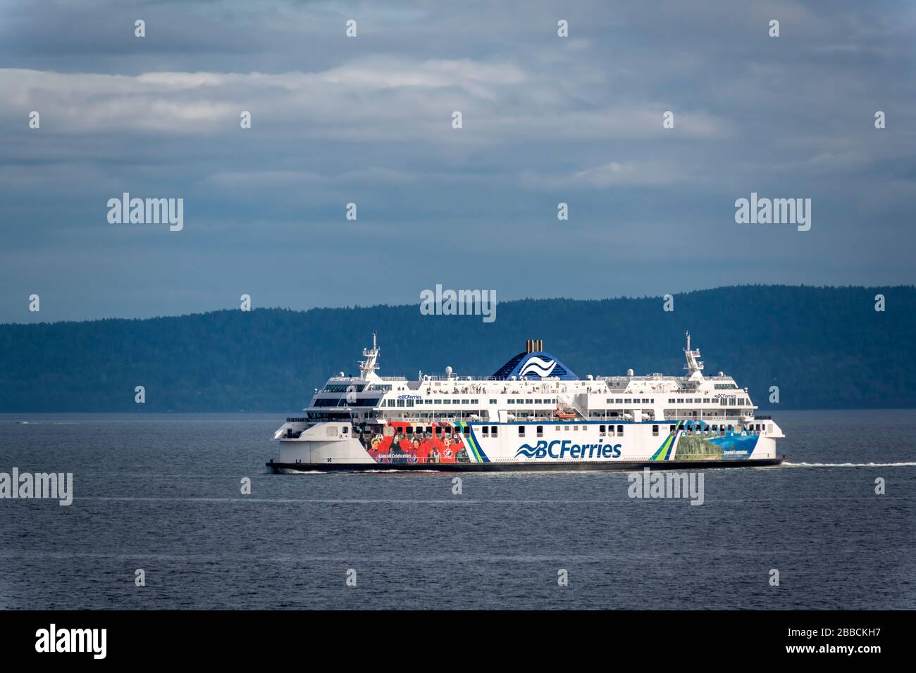 BC Ferries, de Vancouver à Victoria, en Colombie-Britannique, au Canada Banque D'Images