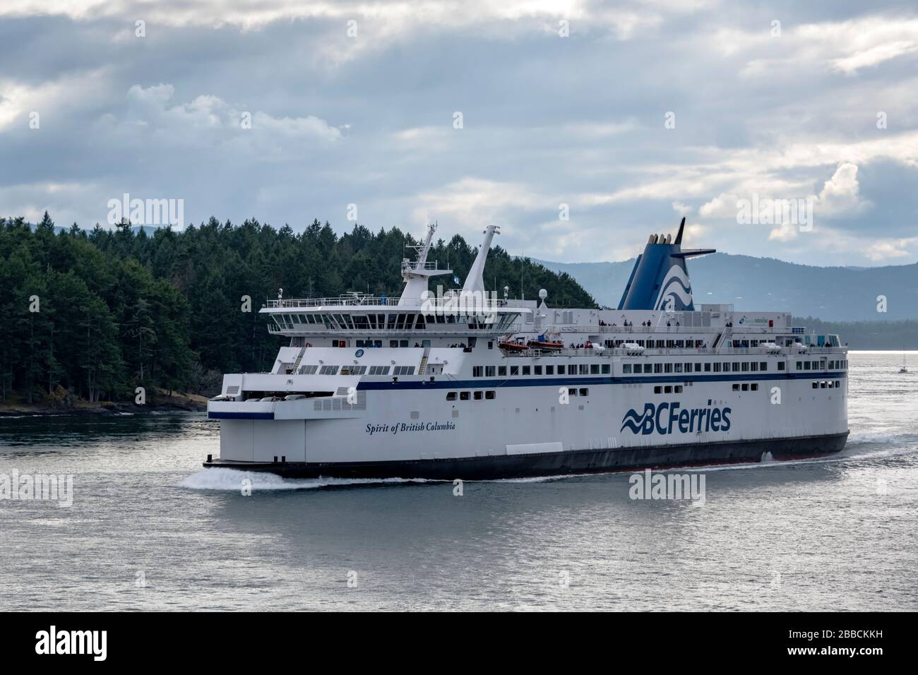 BC Ferries, de Vancouver à Victoria, en Colombie-Britannique, au Canada Banque D'Images