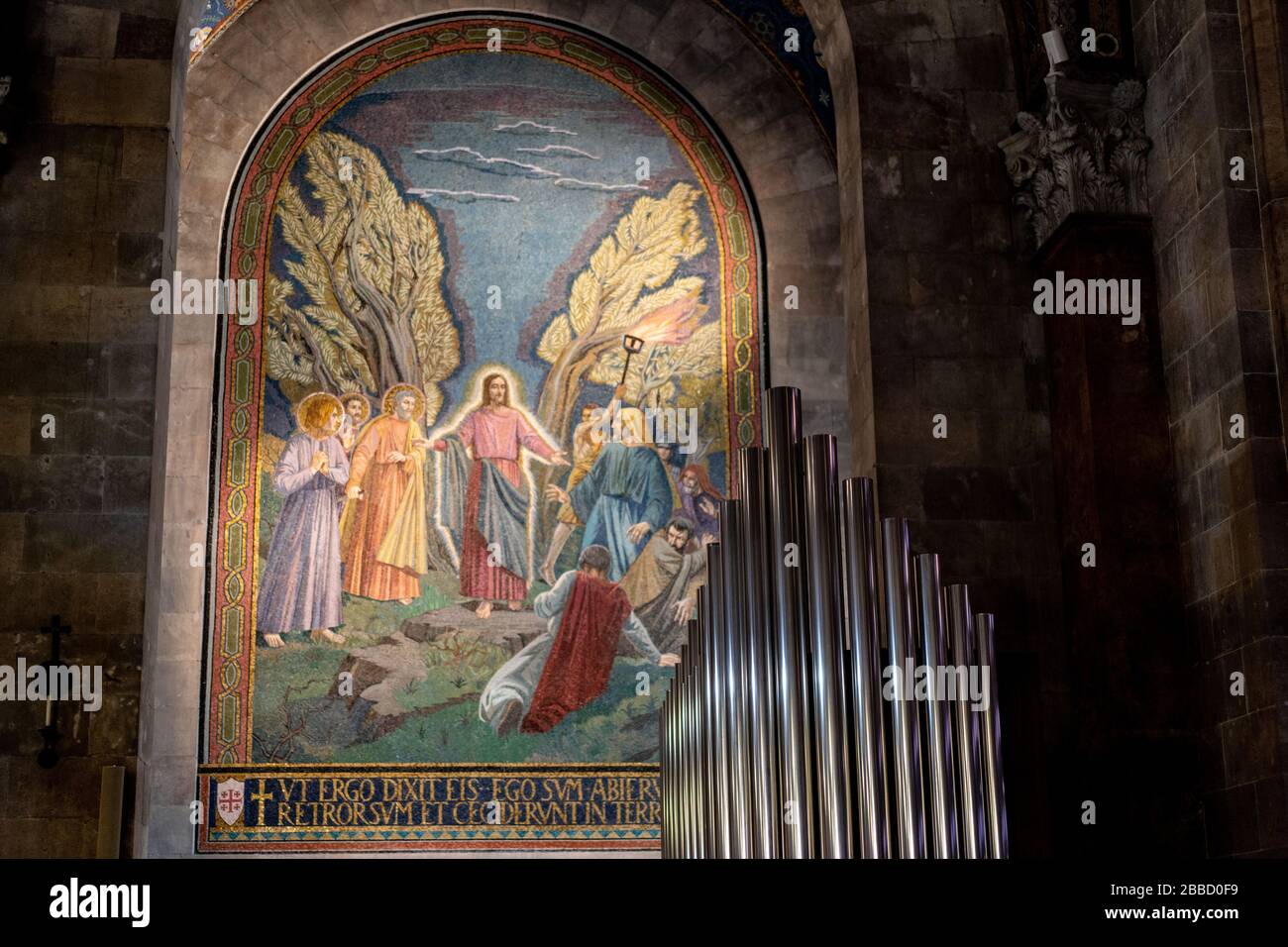 Basilique de l'agonie à Gethsemane Banque D'Images