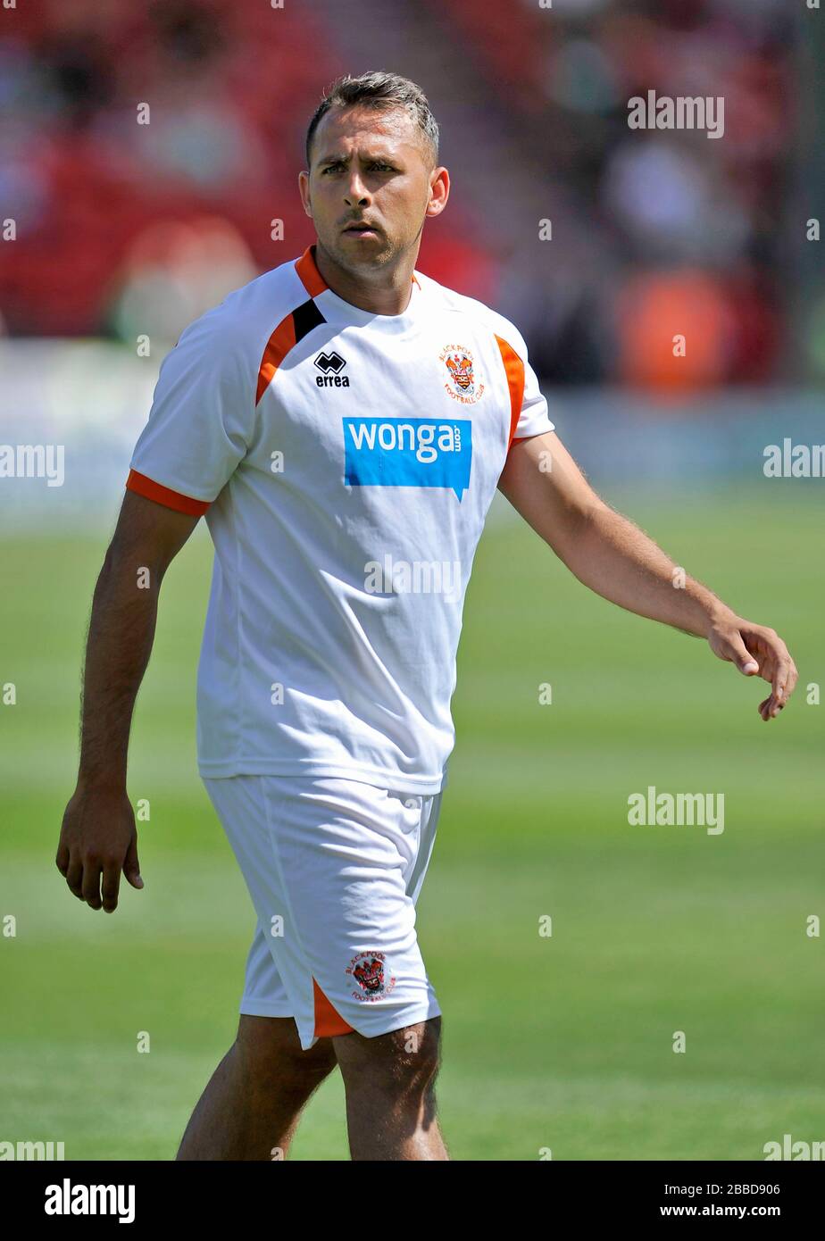 Michael Chopra, Blackpool Banque D'Images