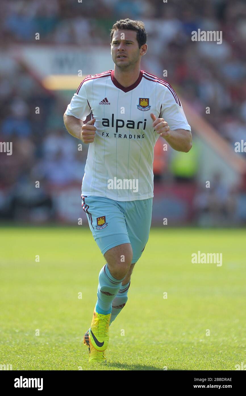 Matt Jarvis, West Ham United Banque D'Images