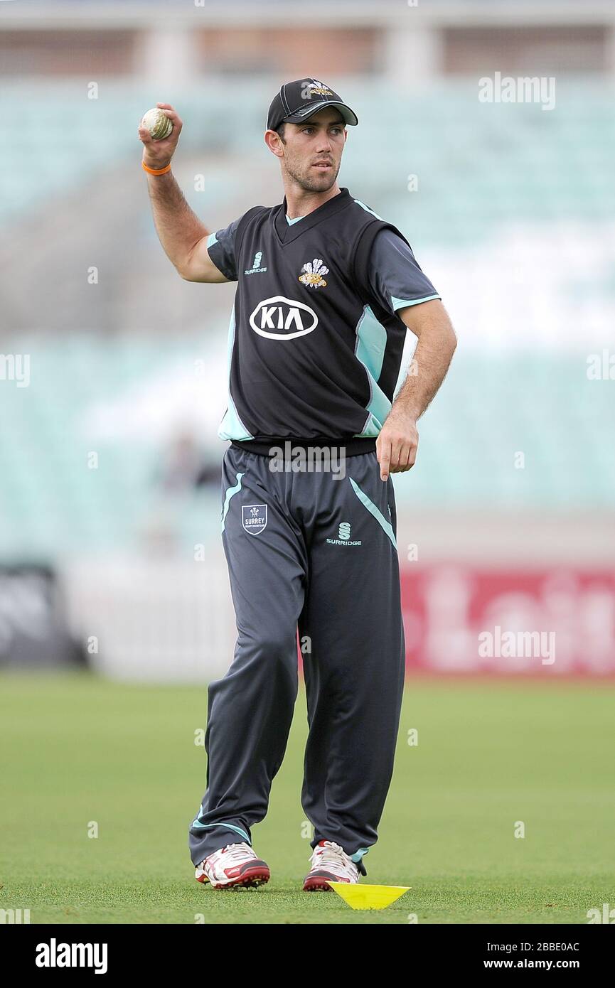 Glenn Maxwell, Surrey Banque D'Images