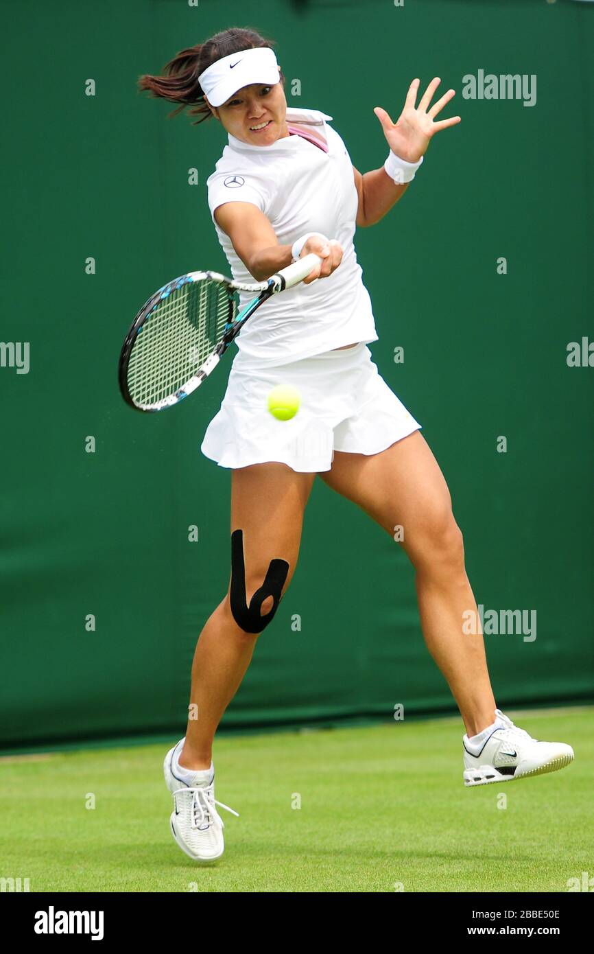 Le Na Li de la Chine est en action contre Michaella Krajicek, aux Pays-Bas Banque D'Images