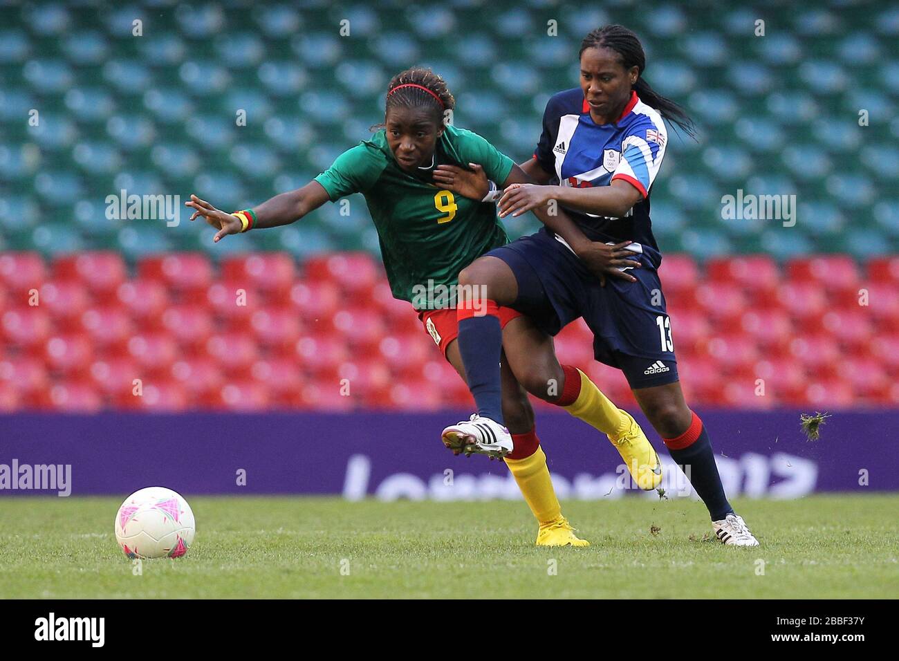 Madeleine NGONO MANI du Cameroun et Ifeoma DIEKE de Grande-Bretagne Banque D'Images