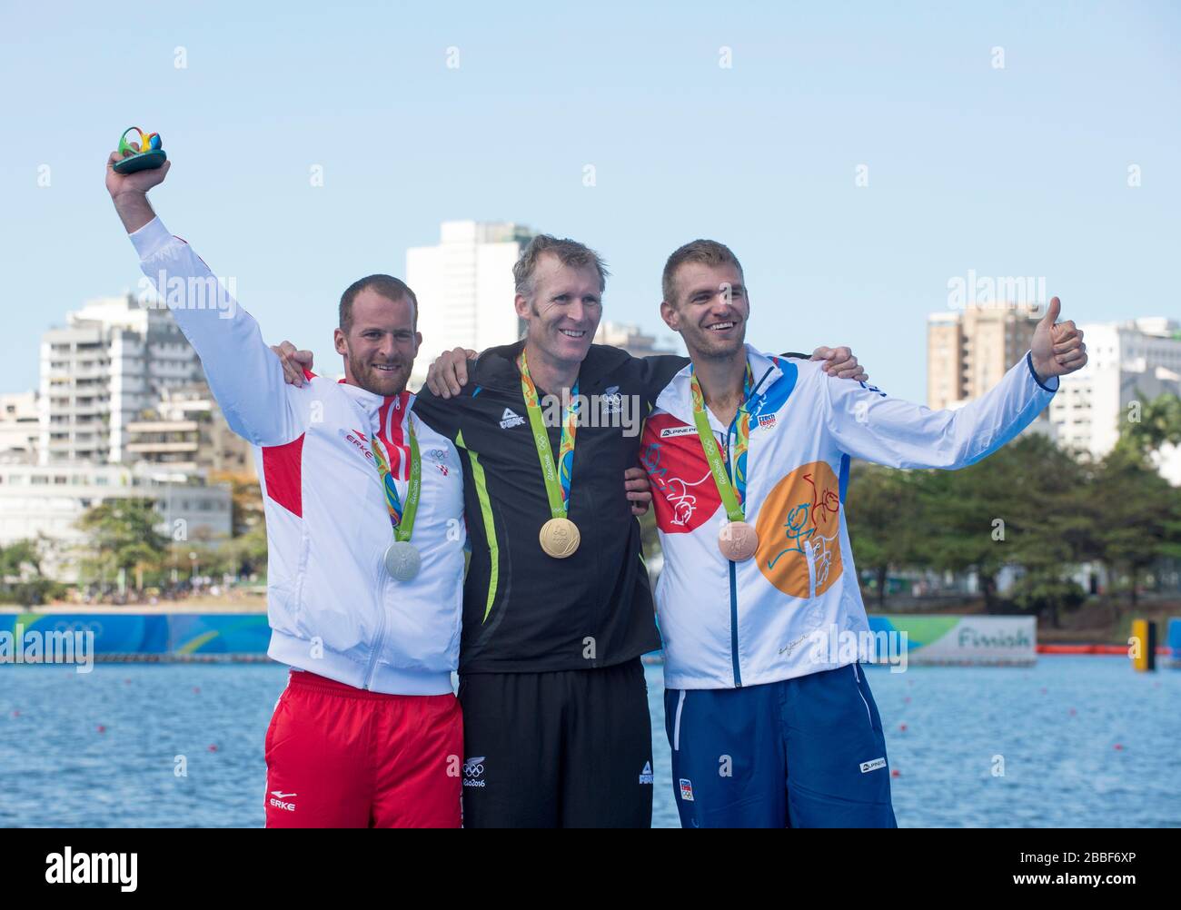 Rio de Janeiro. BRÉSIL. Régate olympique de remorquage 2016. Lagoa Stadium, Copacabana, “Jeux Olympiques d’été” Rodrigo de Freitas Lagoon, Lagoa. Samedi 13/08/2016 [crédit obligatoire; images Peter SPURRIER/Intersport] Banque D'Images