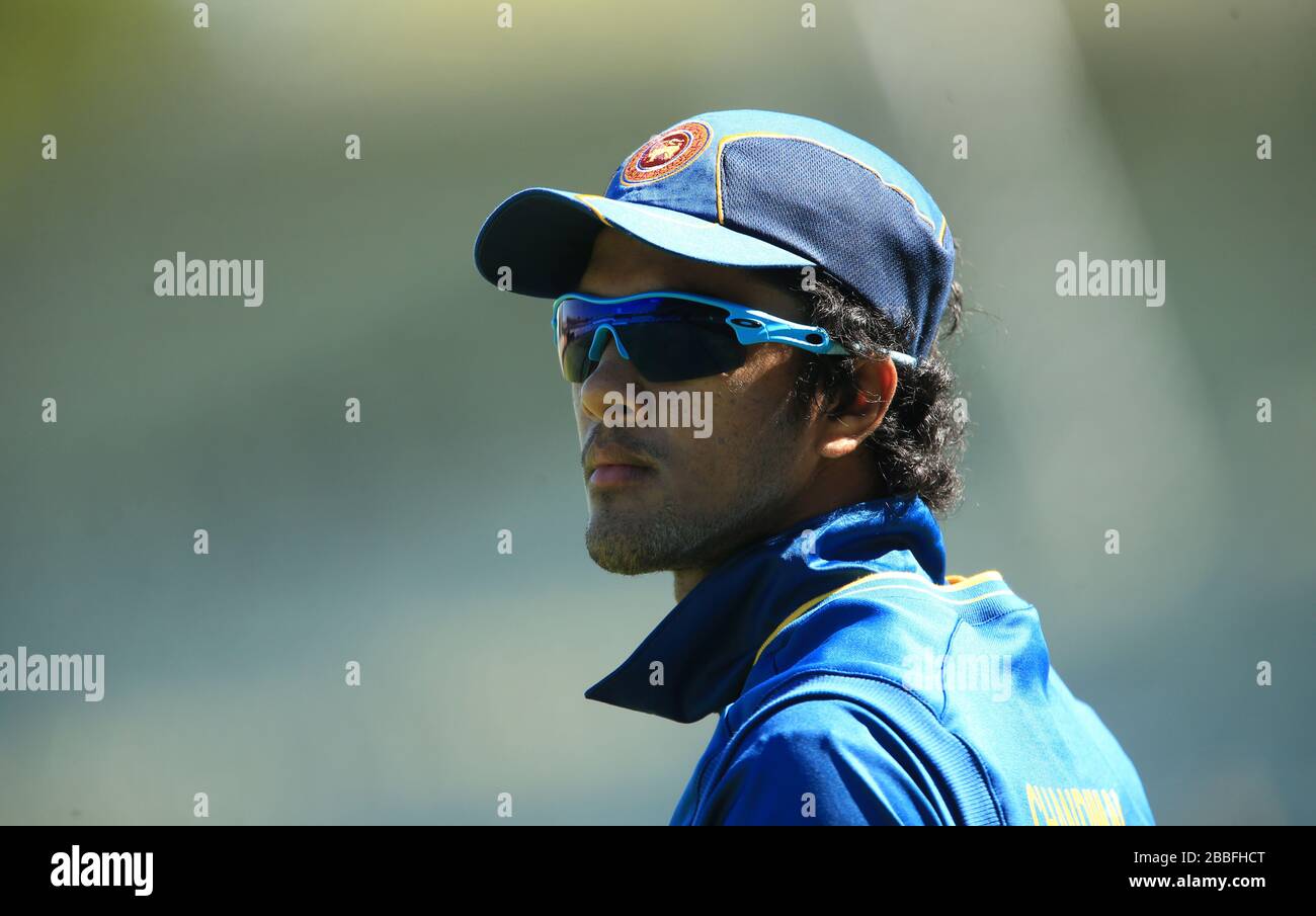 Dinesh Chandimal au Sri Lanka Banque D'Images