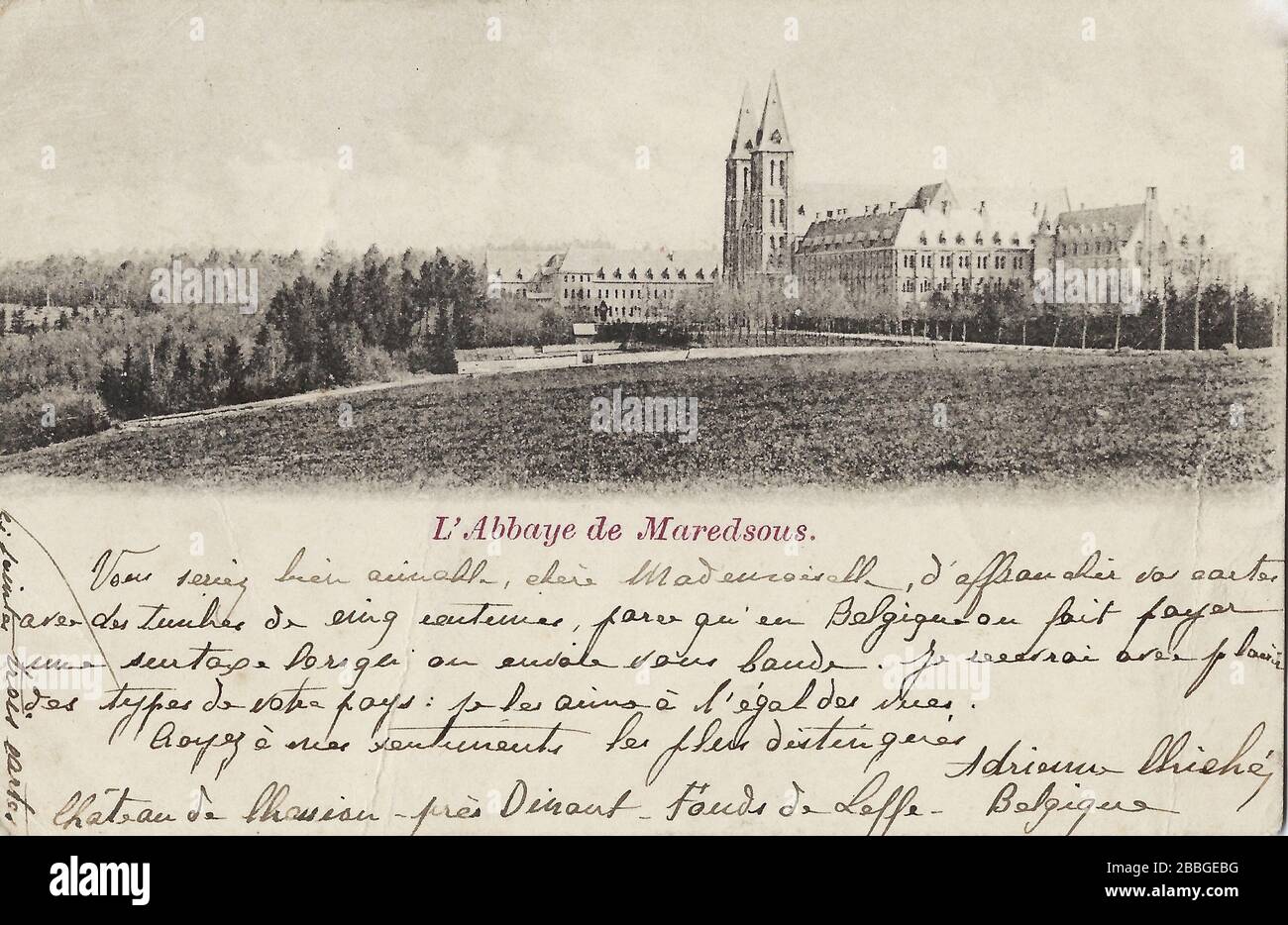 Labbaye de maredsous Banque de photographies et d’images à haute ...