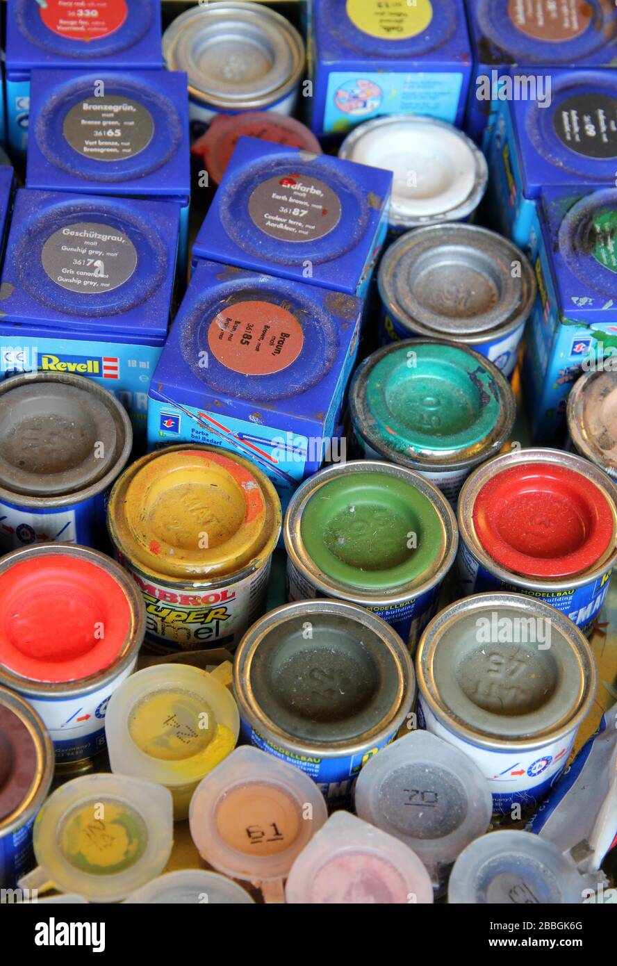 modélisation des peintures Banque D'Images