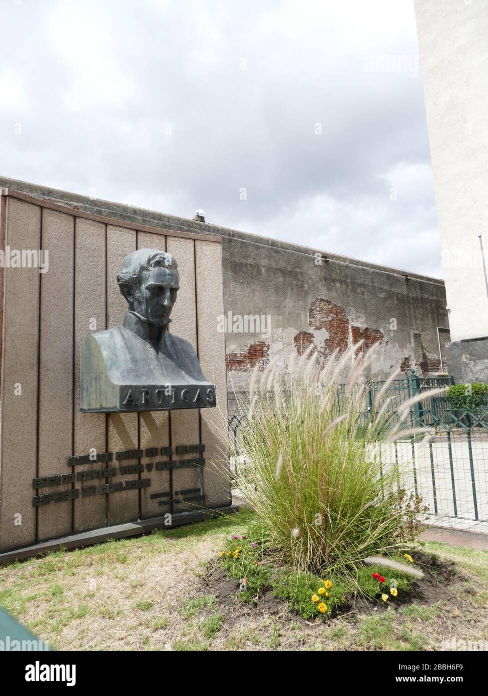 Statue de José Gervasio Artigas Banque D'Images