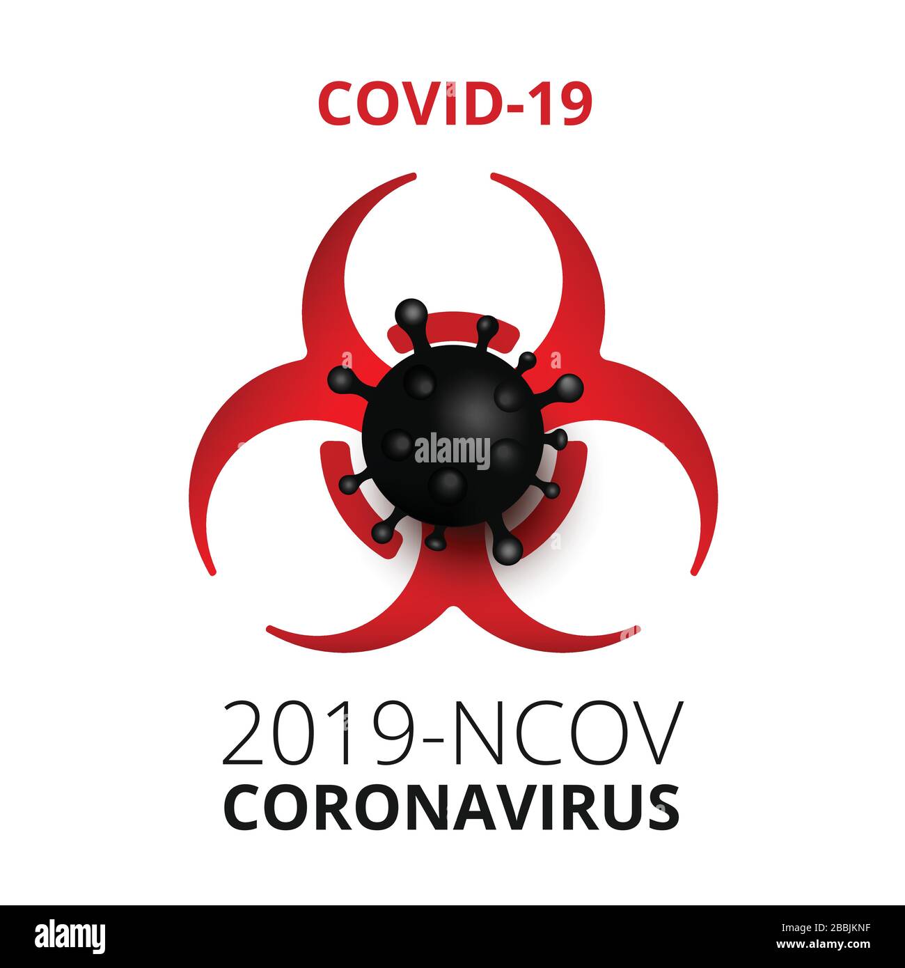 Illustrations simples Infographie Coronavirus COVID-19. Virus respiratoire pathogène Wuhan de Chine. Virus dangereux, illustration vectorielle. Illustration de Vecteur