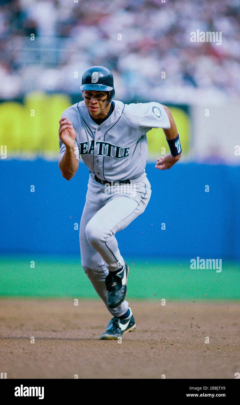 Alex Rodriguez des Seattle Mariners Banque D'Images