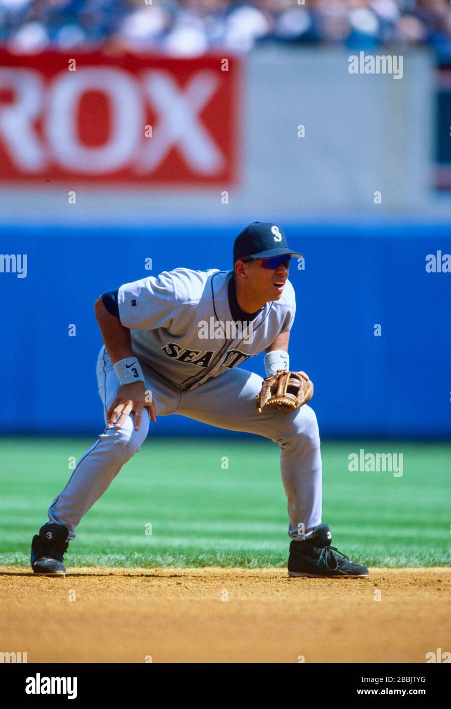 Alex Rodriguez des Seattle Mariners Banque D'Images