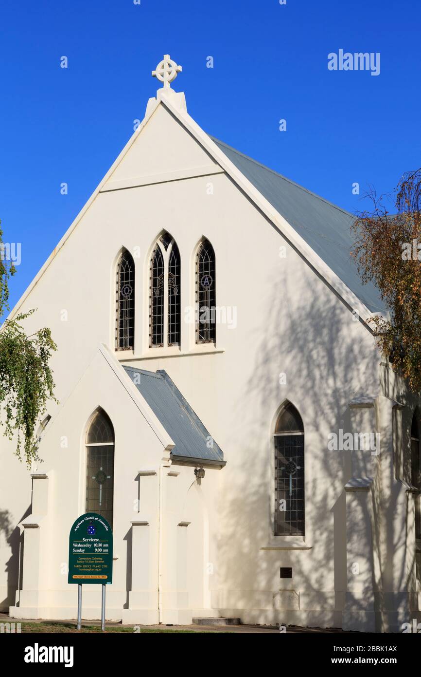 Église Saint-Georges, Burnie, Tasmanie, Australie Banque D'Images