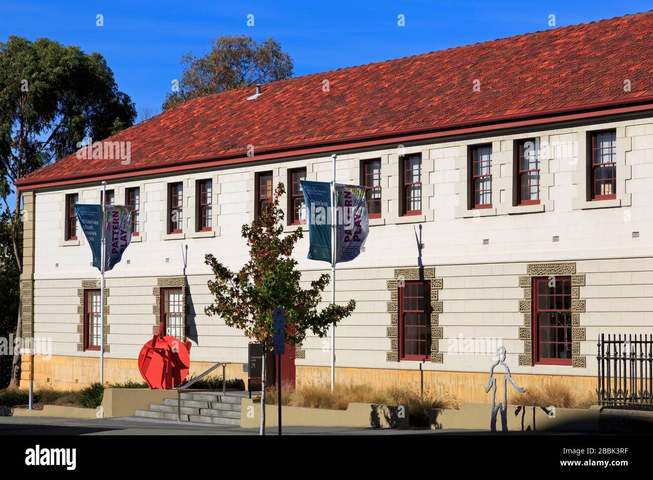 Tasmanian Museum & Art Gallery, Hobart, Tasmanie, Australie l'île Banque D'Images