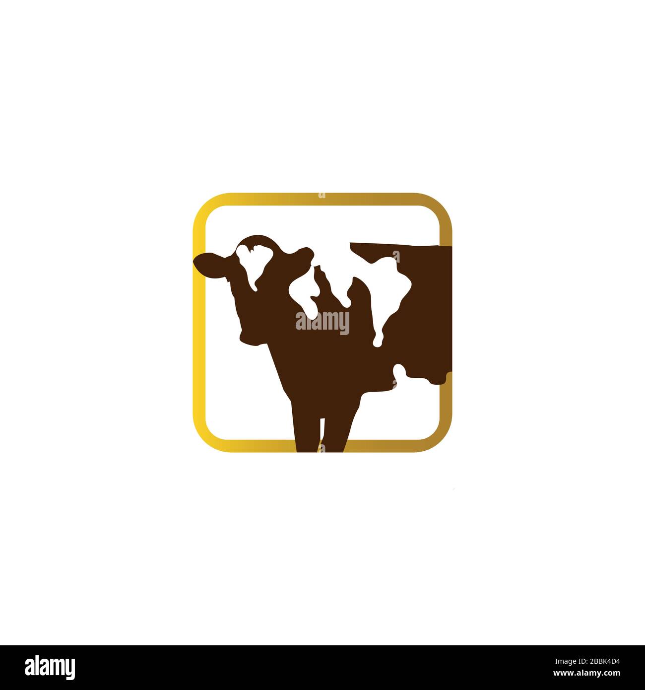 Bovins angus boeuf holstein logo de la vache vecteur de conception du logo de l'élevage illustrations du modèle du logo de l'animal Illustration de Vecteur