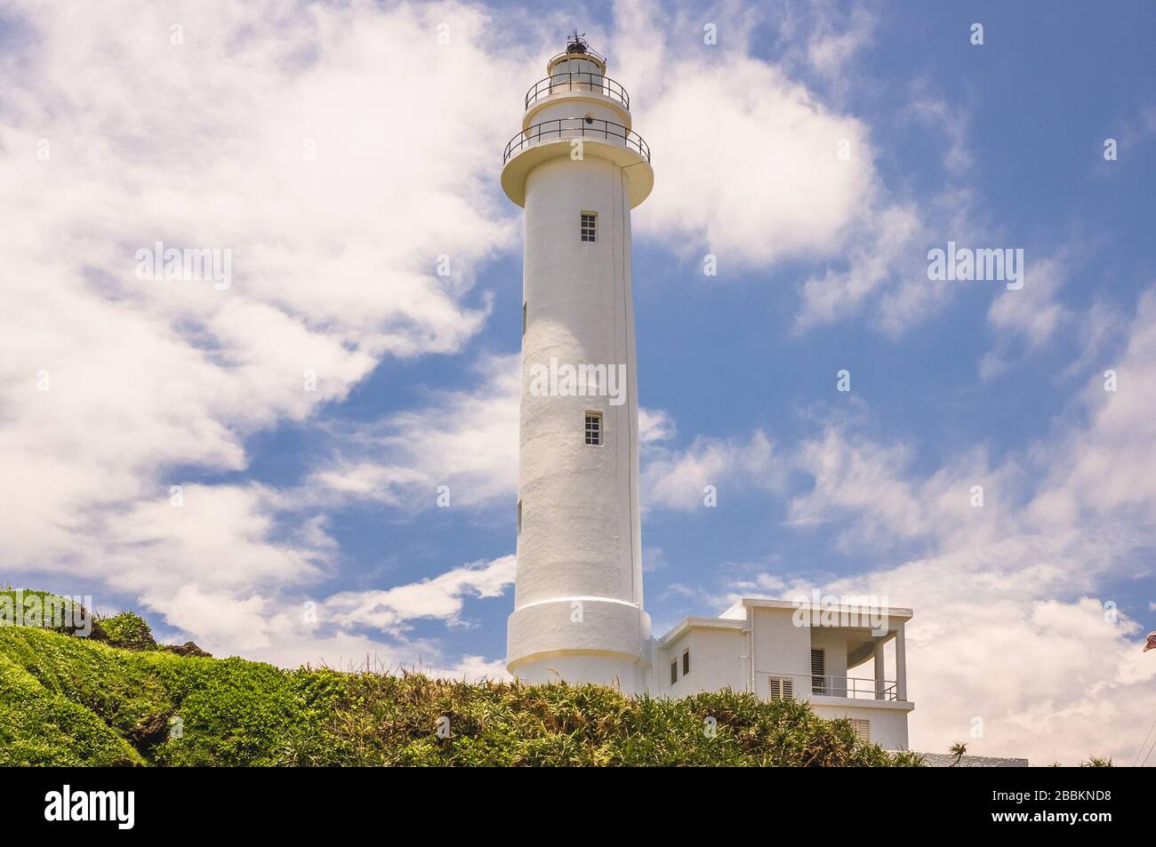 Phare de Ludao à Green Island, Taiwan Banque D'Images
