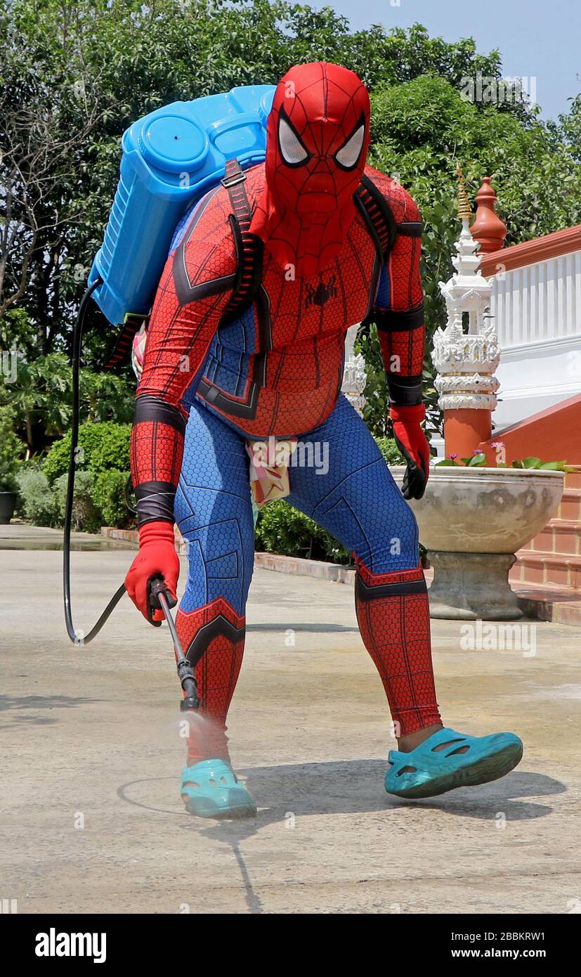 Photo libre de droit de Homme Habillé En Costume Spiderman banque d'images  et plus d'images libres de droit de Spiderman - Spiderman, Costume  d'époque, Costume de déguisement - iStock