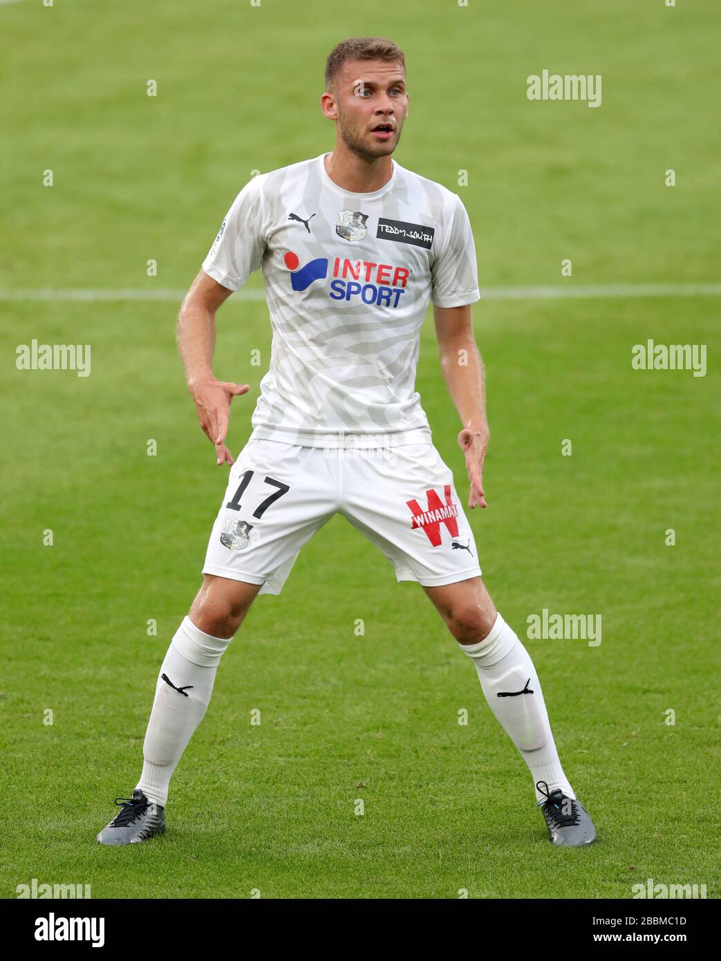 Alexis Blin d'Amiens SC Banque D'Images