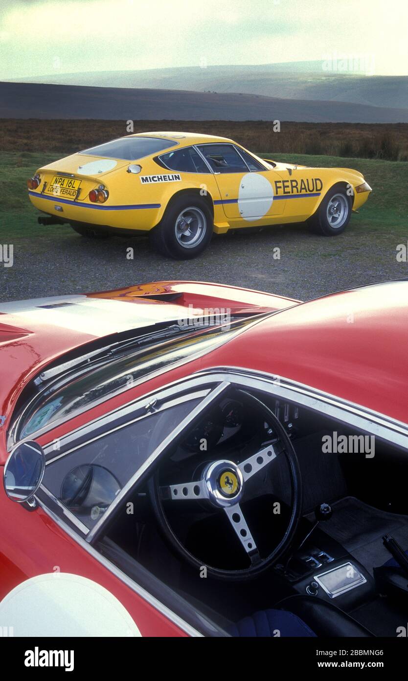 Ferrari 365 GTB/4 Competizione - Jaune - Louis Ferraud - Échelle 1/18 - Excellent état