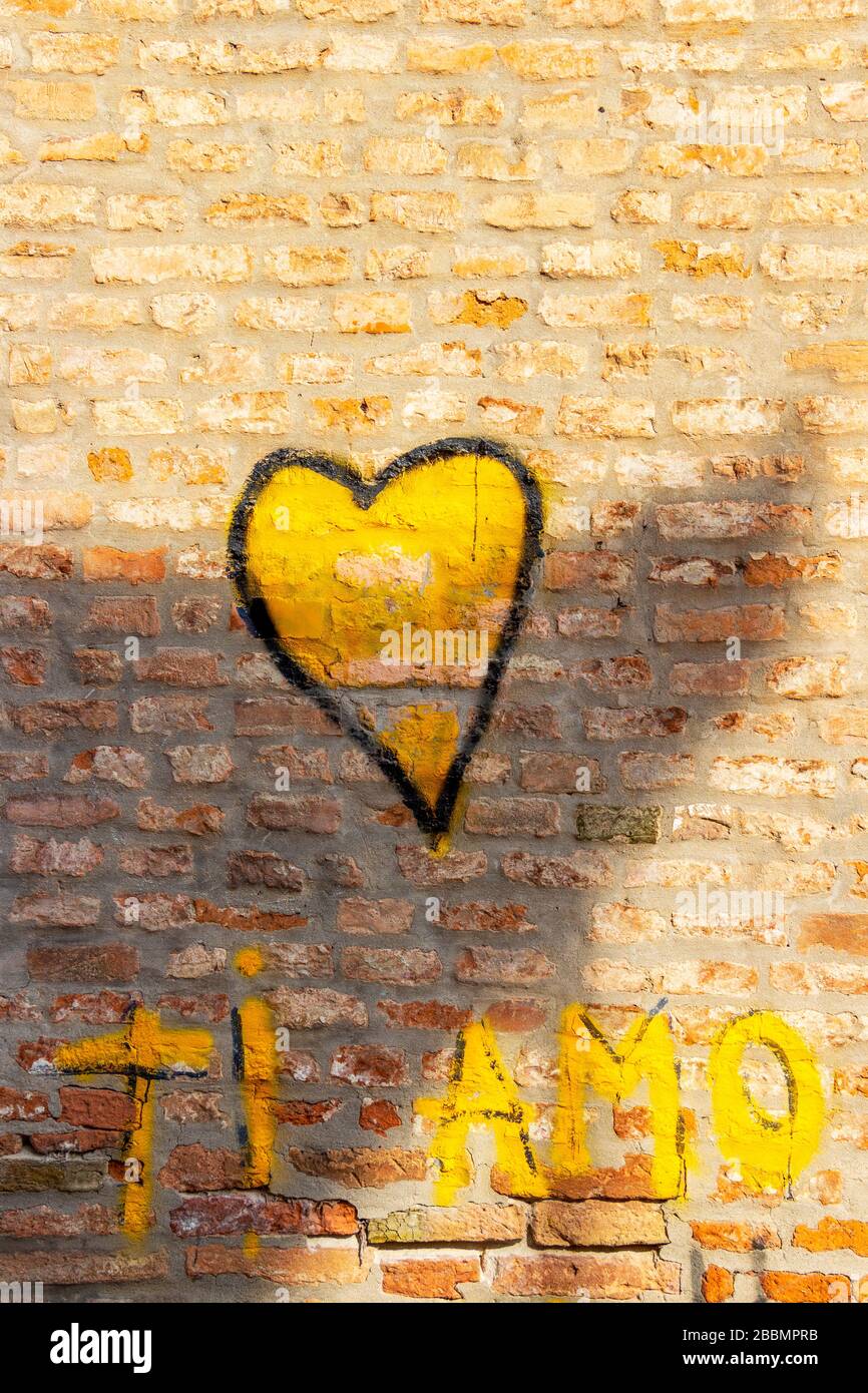 Ti Amo Love Banque D Image Et Photos Alamy